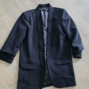 Madison Black Lightweight Shirt Jacket